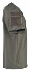 Tricou US cu Buzunare Oliv MFH - 100% Bumbac, 170g/m²