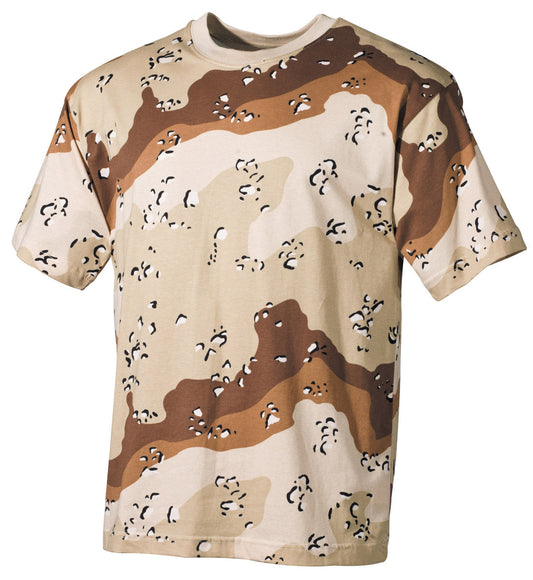Tricou US Desert 6 Culori MFH - 100% Bumbac, 170g/m²