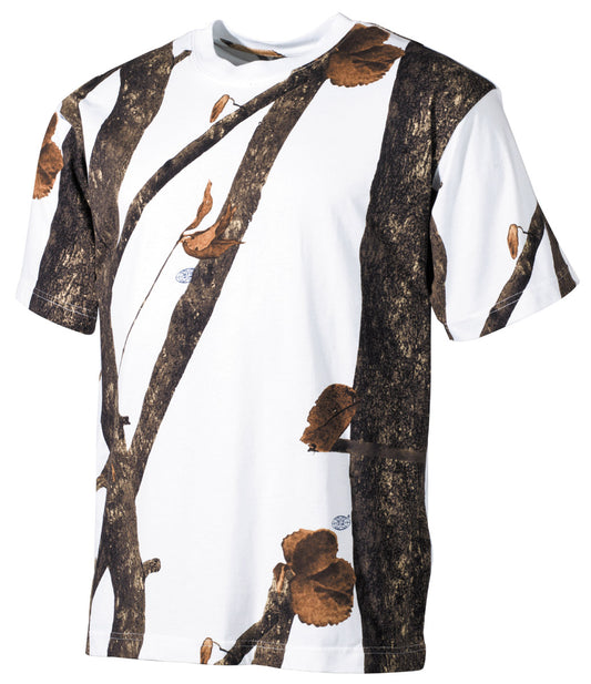 Tricou US Hunter Snow MFH - 100% Bumbac, 170g/m²