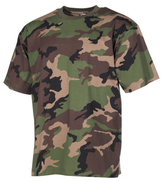 Tricou US M 97 camo MFH - 100% Bumbac, 170g/m²