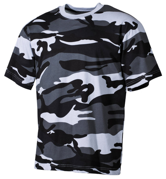 Tricou US Skyblue MFH - 100% Bumbac, 170 g/m²