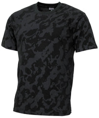 Tricou US Streetstyle Night Camo MFH - 100% Bumbac, 140-145 g/m²
