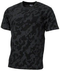 Tricou US Streetstyle Night Camo MFH - 100% Bumbac, 140-145 g/m²
