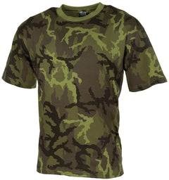 Tricou US-Style Camuflaj M 95 CZ MFH - 100% Bumbac, 170g/m²