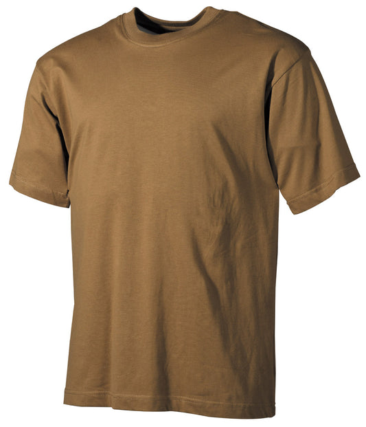 Tricou US Style Coyote MFH - 100% Bumbac, 170g/m²