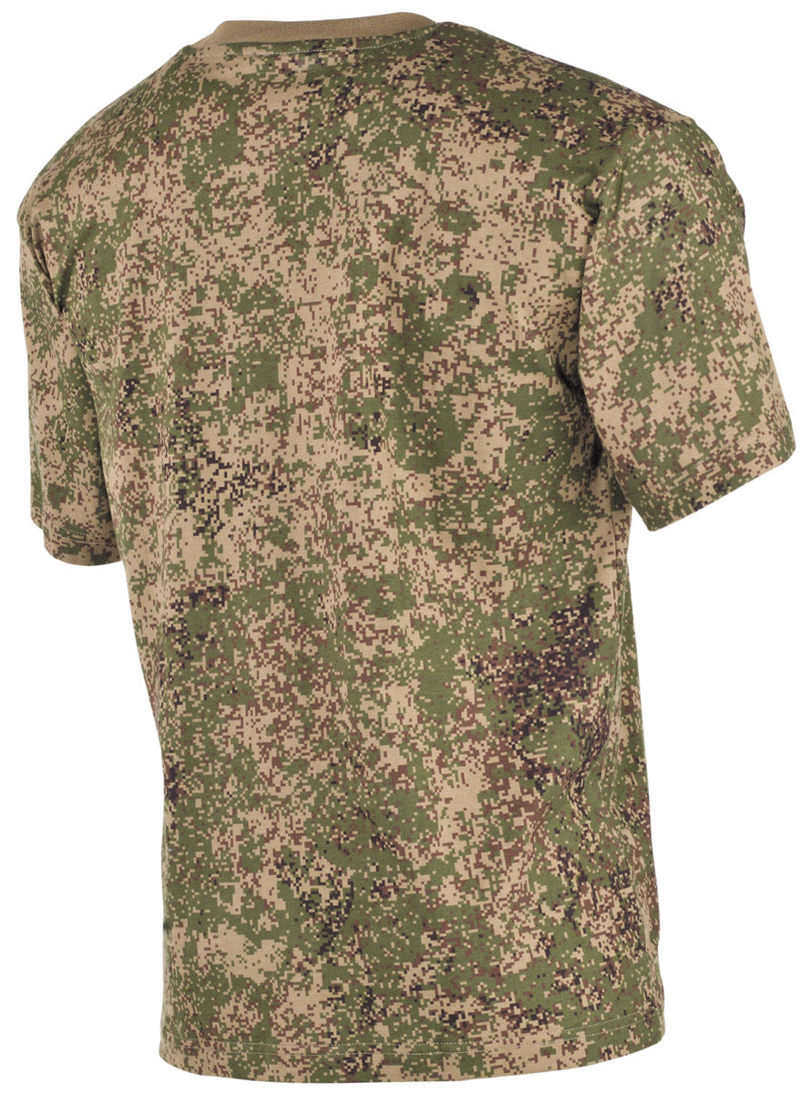 Tricou US-Style Digital Rus MFH - 100% Bumbac, 170g/m²
