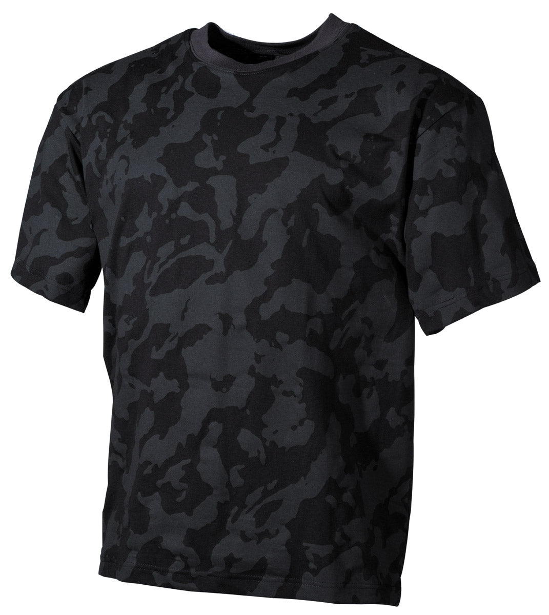Tricou US-Style Night Camo MFH - 100% Bumbac, 170g/m²