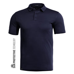 Tricou Vanquish Polo Shirt Navy Blue Pentagon Tactical - Performanță și Ventilație Optimă în orice Mediu