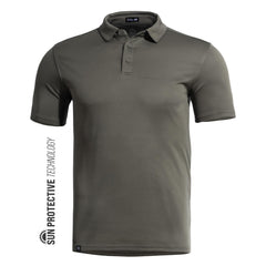 Tricou Vanquish Polo Shirt RAL7013 Pentagon Tactical - Performanță și Ventilație Optimă în orice Mediu