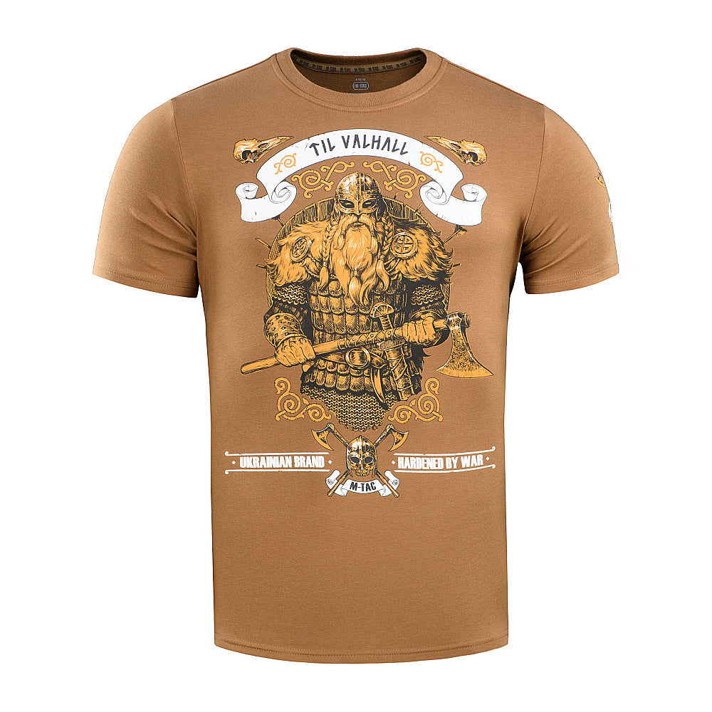 Tricou Viking M-Tac - Coyote Brown "Til Valhall"