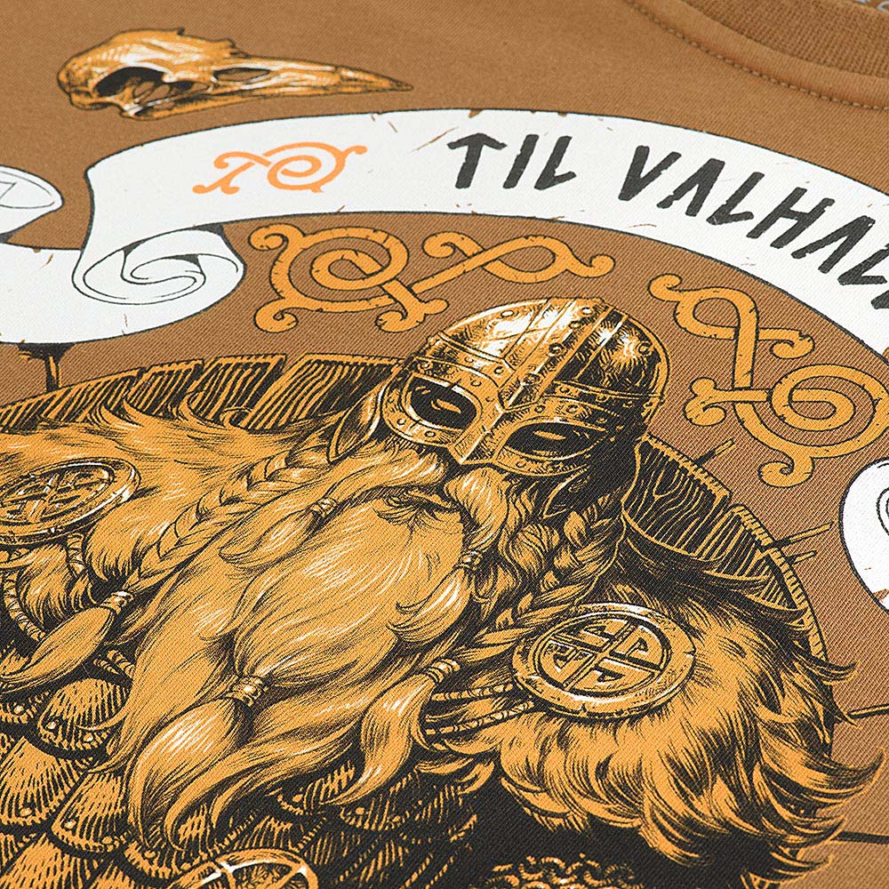 Tricou Viking M-Tac - Coyote Brown "Til Valhall"
