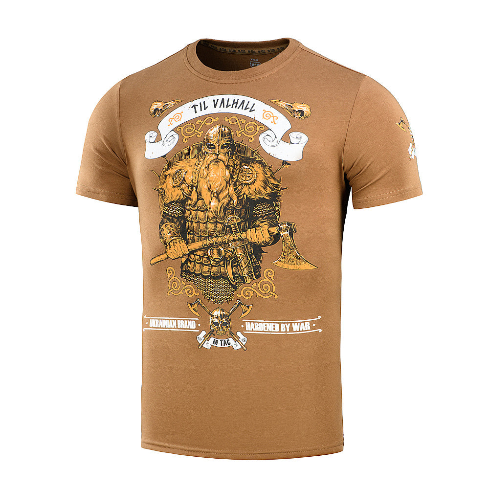 Tricou Viking M-Tac - Coyote Brown "Til Valhall"