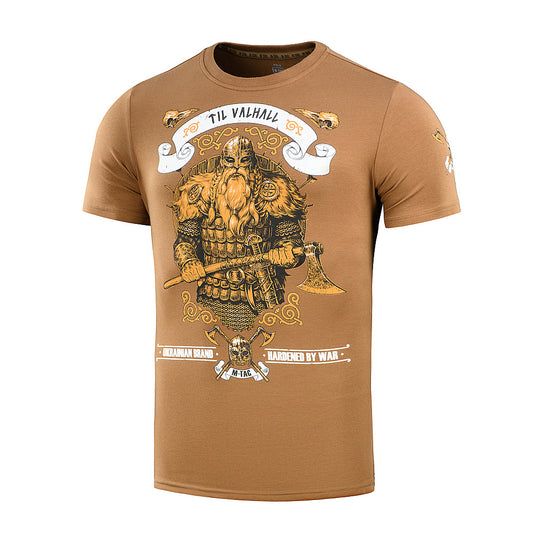 Tricou Viking M-Tac - Coyote Brown "Til Valhall"