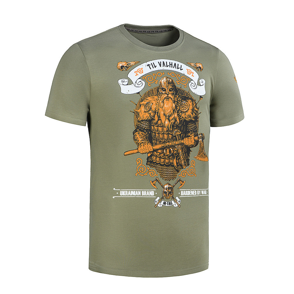 Tricou Viking M-Tac - Olive Deschis "Til Valhall"