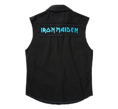 Tricou Vintage Iron Maiden sleeveless FOTD Negru Brandit - Stil Autentic Rock