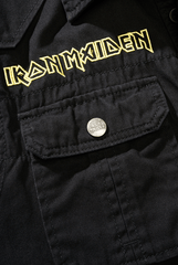 Tricou Vintage Iron Maiden sleeveless FOTD Negru Brandit - Stil Autentic Rock