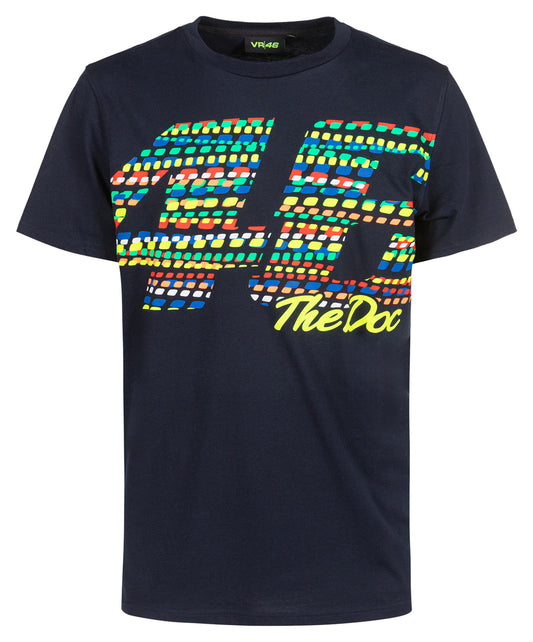 Tricou VR46 Valentino Rossi - Bumbac Moale, Motiv Iconic