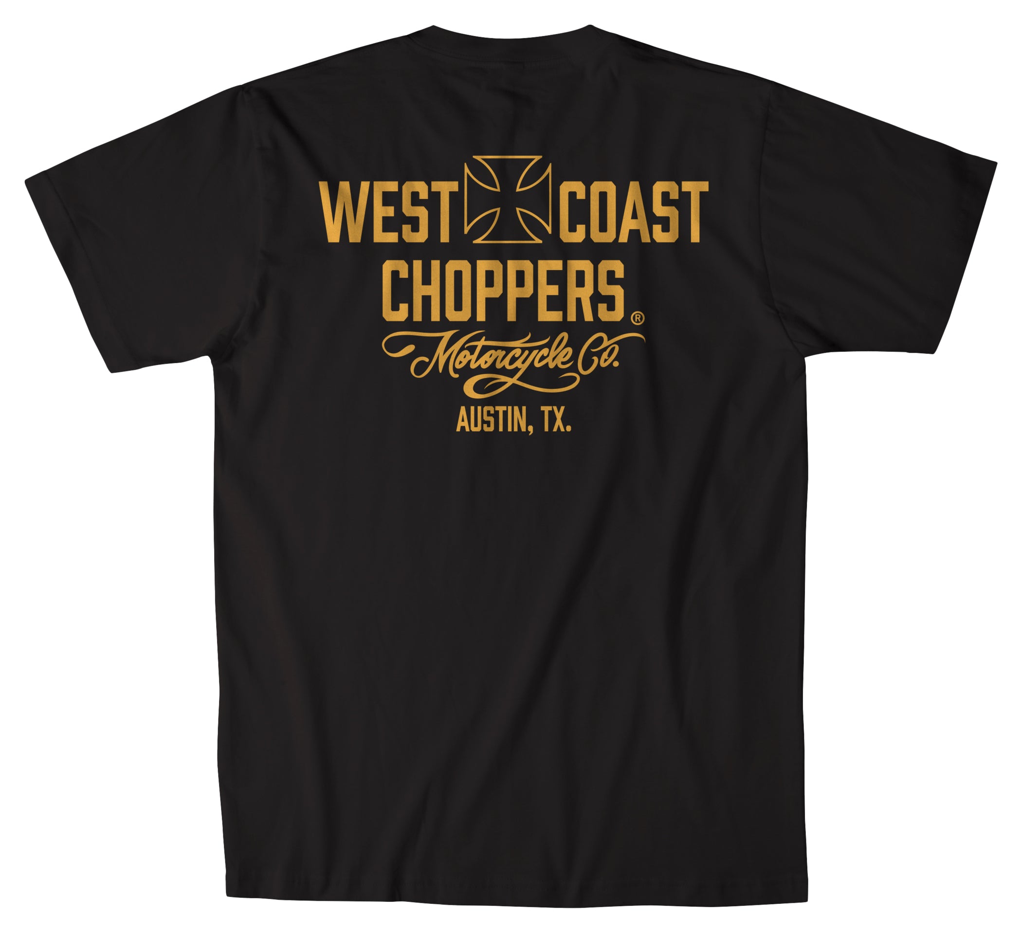 Tricou WCC Motorcycle West Coast Choppers - Logo Clasic Bumbac
