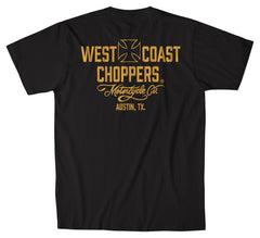 Tricou WCC Motorcycle West Coast Choppers - Logo Clasic Bumbac