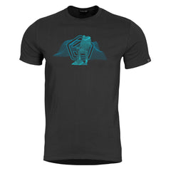 Tricou Wireframe T-Shirt Black Pentagon Tactical - Performanță și Ventilație Optimă în orice Mediu