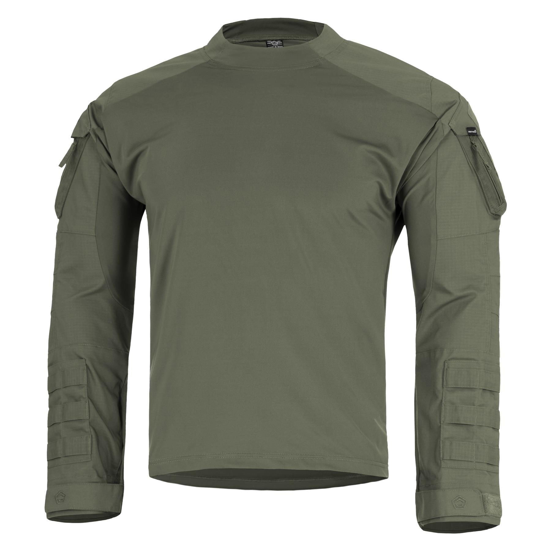 Tricou Wolf Combat Shirt Camo Green Pentagon Tactical - Performanță Avansată și Confort Excepțional