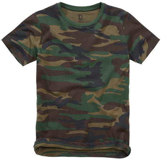 Tricou Woodland Copii Brandit - Aventură Zilnică