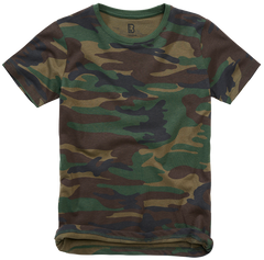 Tricou Woodland Copii Brandit - Aventură Zilnică