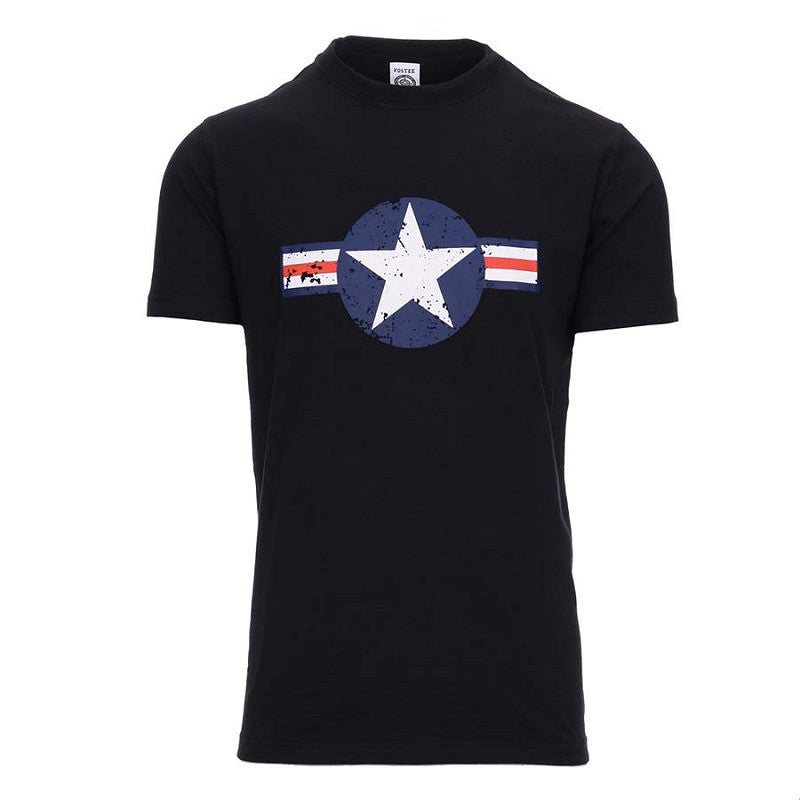 Tricou WW II Negru military-shop.ro - Autenticitate & Confort Robust