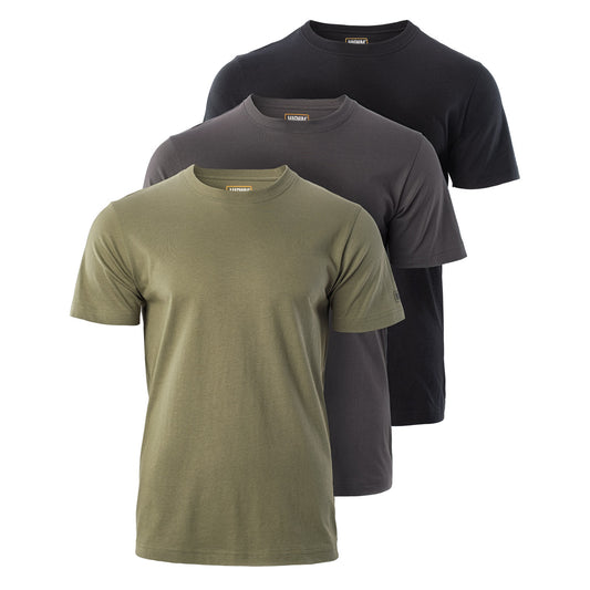 Tricouri Bărbați Basic 3-Pack MAGNUM - Bumbac, Confort Universal - 1