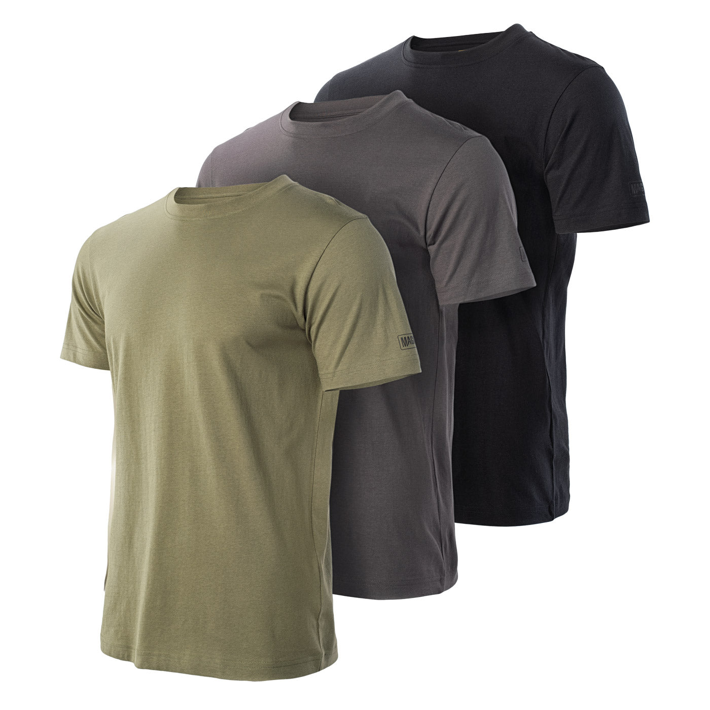 Tricouri Bărbați Basic 3-Pack MAGNUM - Bumbac, Confort Universal - 3