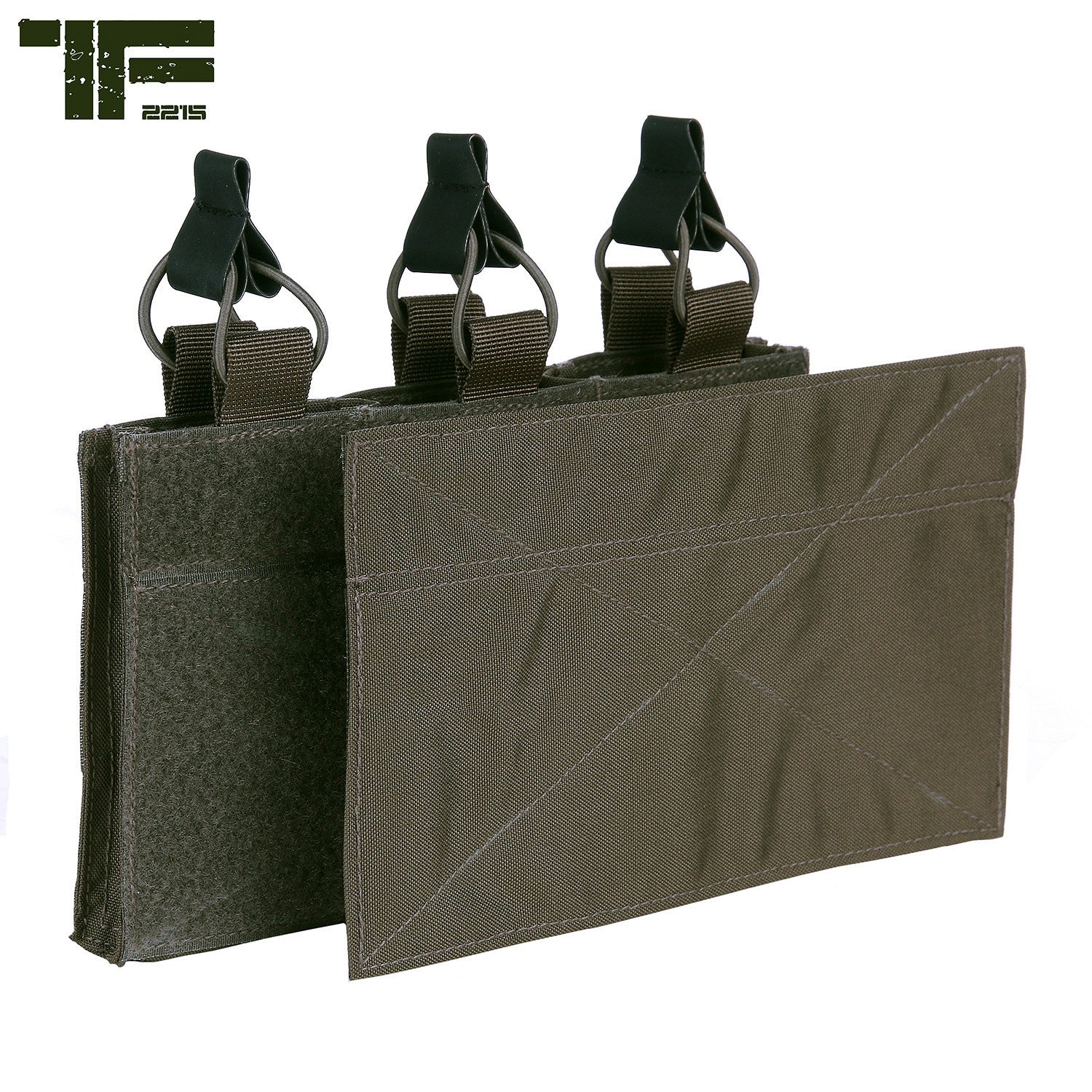 Triple M4 Pouch TF-2215 Ranger Green Task Force 2215 - Acces Rapid Asigurat