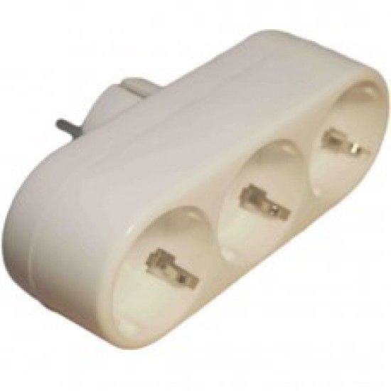 Triplustecher Schuko Liniar OEM SPN2303 - Design Compact, Siguranță Sporită - 2