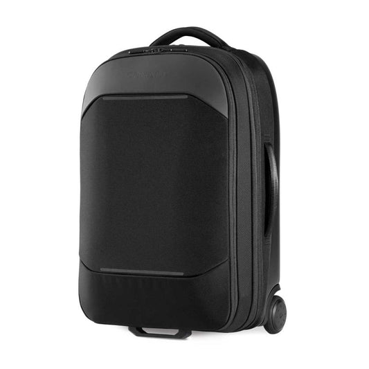 Troler Gomatic NAVIGATOR Carry-On 37L Negru GOMATIC - Policarbonat, Rezistent la apă.
