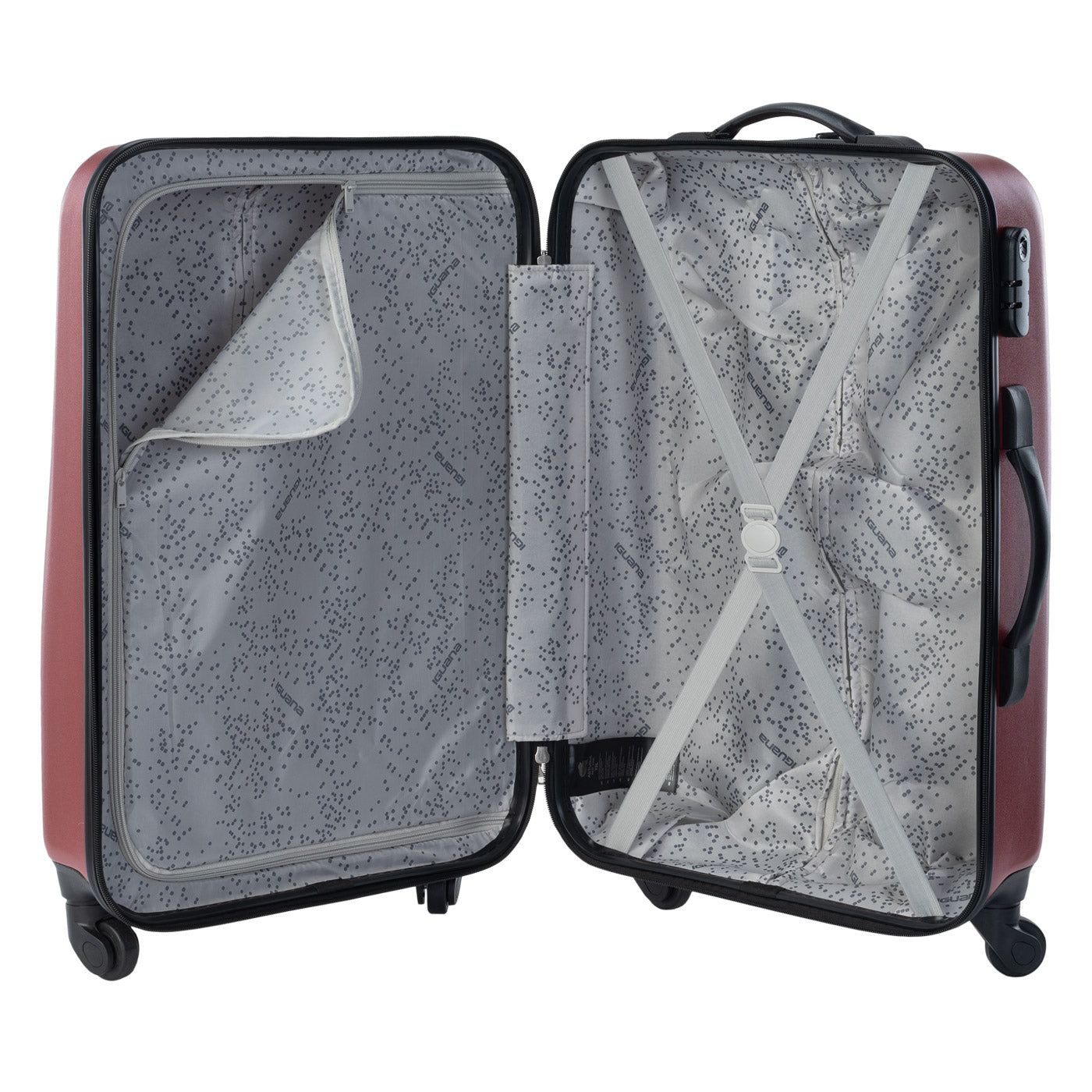 Troler Hardshell ASTURIA II 109 IGUANA - 109L, Roți 360°, TSA Lock - 5