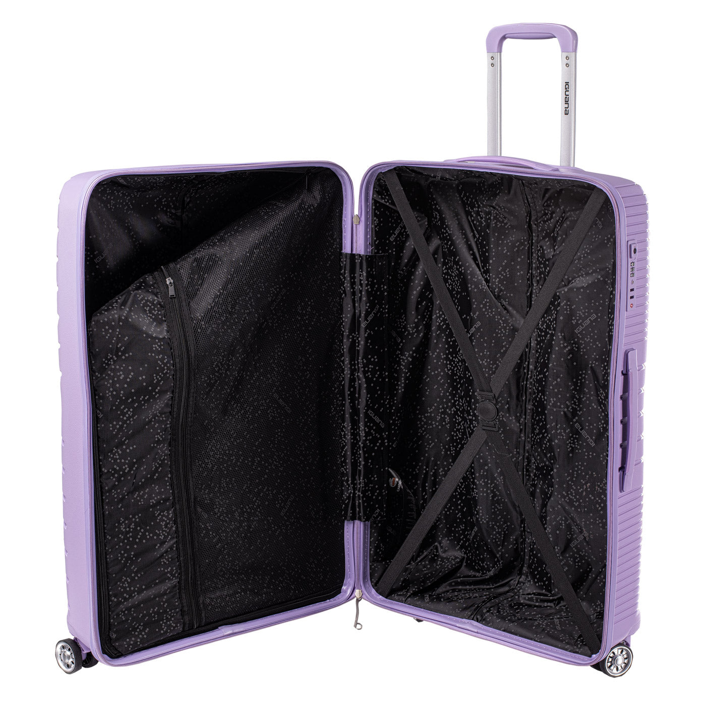 Troler Hardshell CANTABRIA II 97 IGUANA - 97L, Roți 360°, Ușor - 7