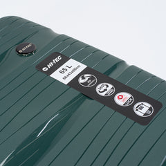 Troler Hardshell CUENCA 65 HI-TEC - 65L, TSA, Roți 360°, Polipropilenă - 6
