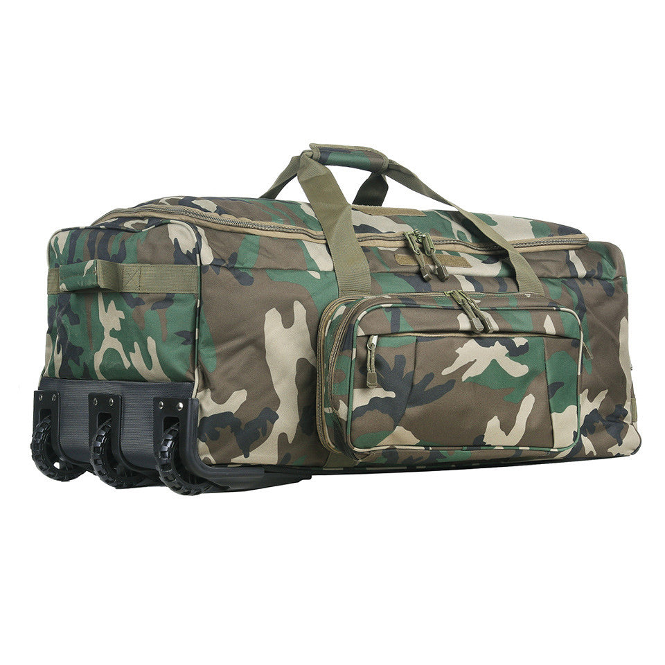 Trolley Commando Tas Woodland - Capacitate Masivă & Mobilitate Tactică