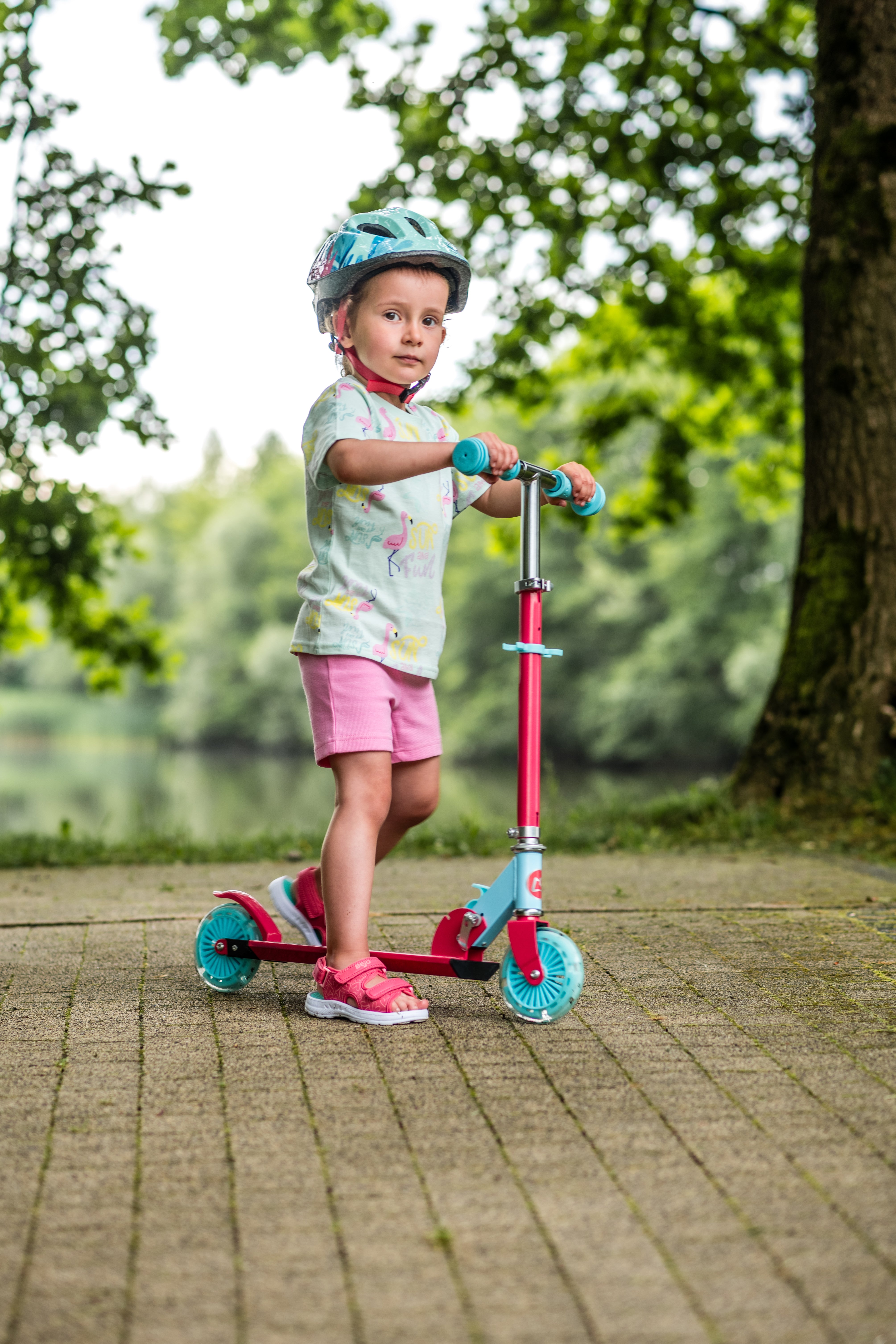Trotinetă Copii ARBOOM COOLSLIDE - Pliabilă, Roți LED, Reglabilă - 7
