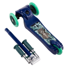 Trotinetă Copii FIREMAN SCOOTER Coolslide - Roșu, Pliabilă, Reglabilă - 3