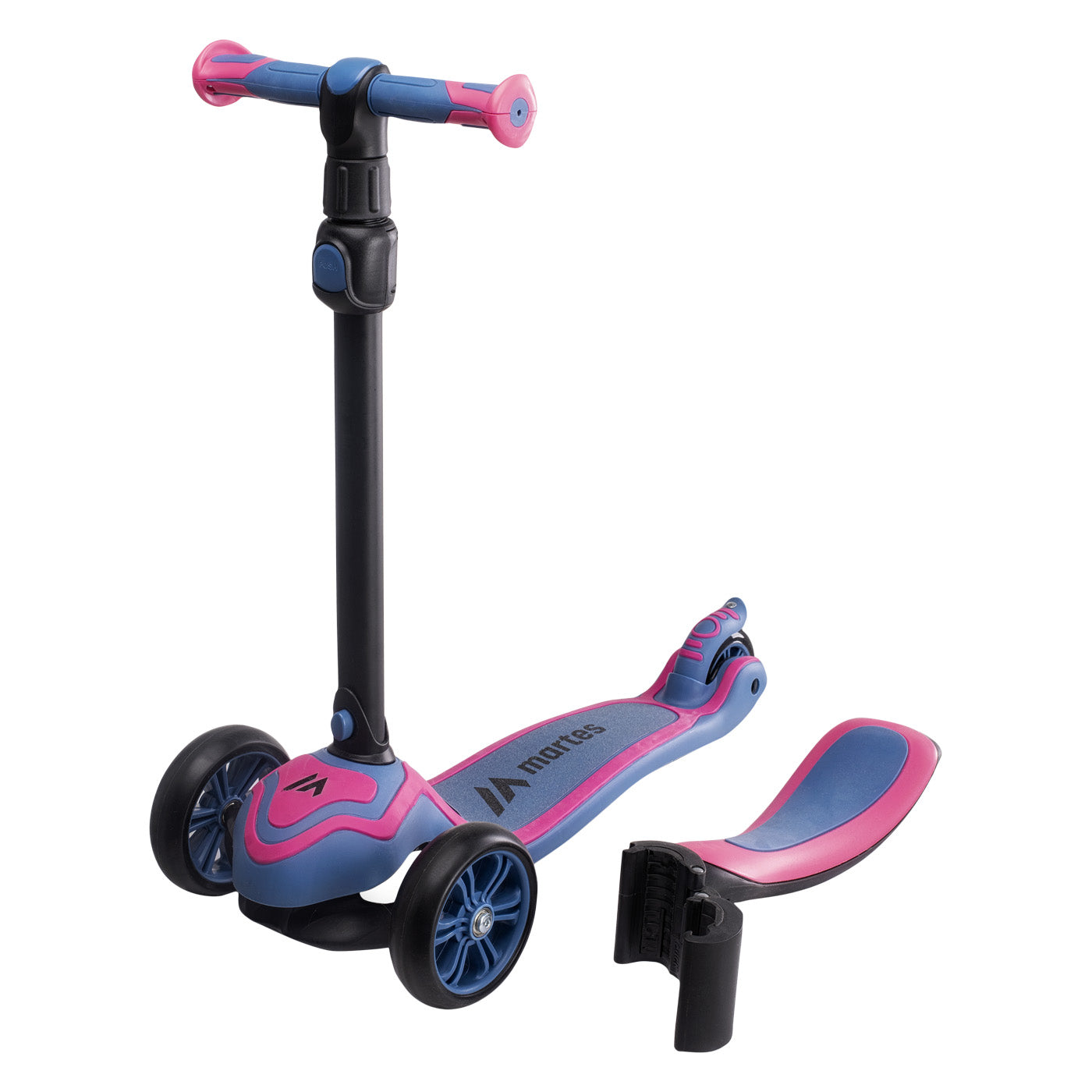 Trotinetă Copii PUDDING II MARTES - Ajustabilă, Cu Scaun, Roți PU - 7