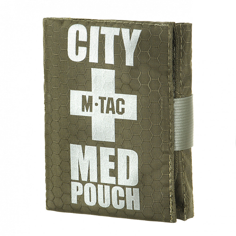 Trusă Medicală Compactă City Med Pouch Hex M-Tac - Ranger Green