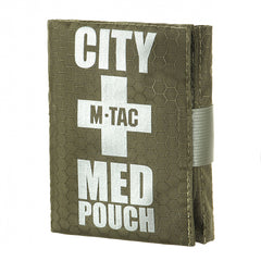 Trusă Medicală Compactă City Med Pouch Hex M-Tac - Ranger Green