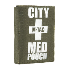 Trusă Medicală Compactă City Med Pouch Hex M-Tac - Ranger Green