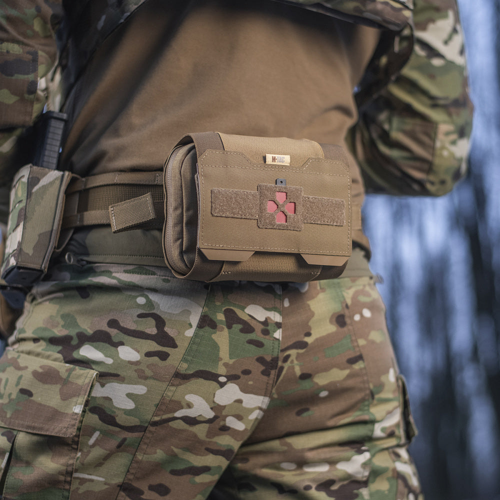 Trusă Medicală Orizontală M-Tac Elite - Coyote, Organizare Rapidă