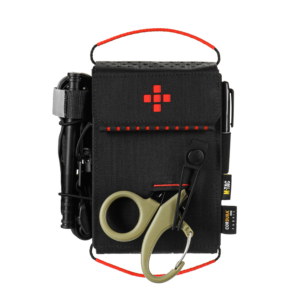 Trusă Medicală Tactică IFAK Elite M-Tac - Black pentru Urgențe