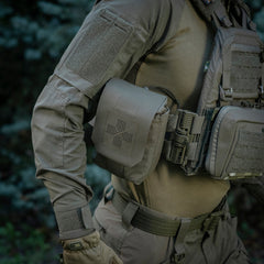 Trusă Medicală Verticală M-Tac Large Elite - Ranger Green