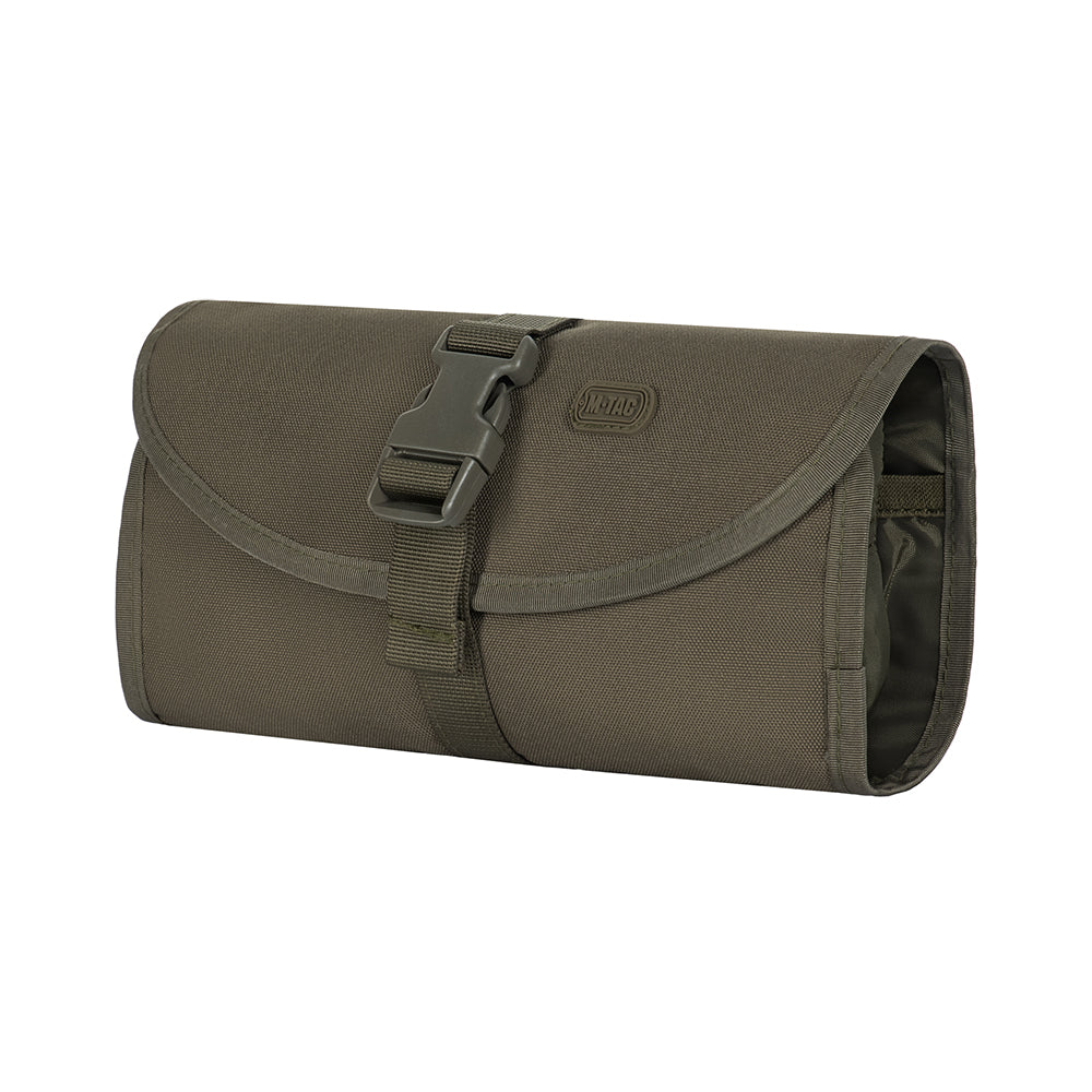 Trusă Toiletry Kit M-Tac - Dark Olive, Compactă & Rezistentă la Apă