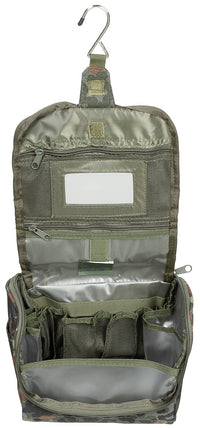 Trusă Igienă Flecktarn MFH - Cordura, Cârlig Suspensie
