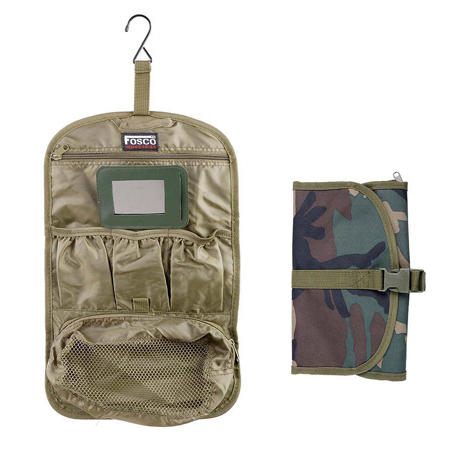 Trusă Igienă Toilettas klein Woodland Tactical - Echipament Esențial pentru Teren