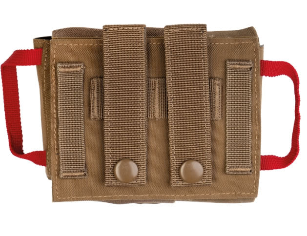 Trusă Medicală IFAK Quick Draw Pack 25 Piese Dark Coyote – Kit Tactic Complet pentru Situații de Urgență